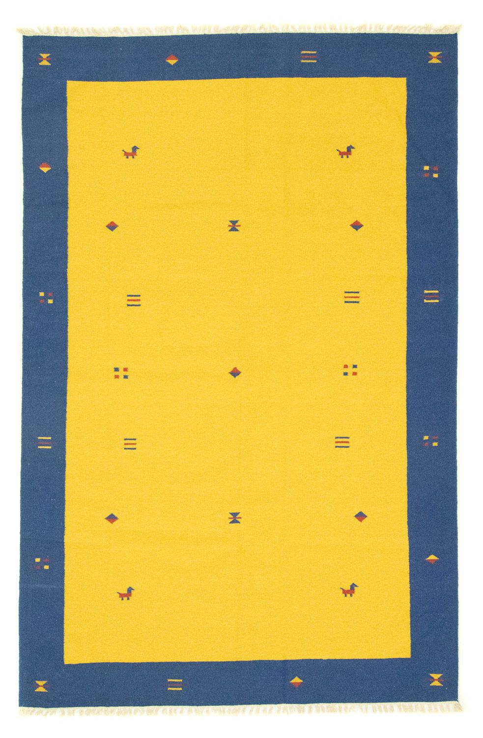 Kelim Rug - Trendy - 300 x 200 cm - yellow