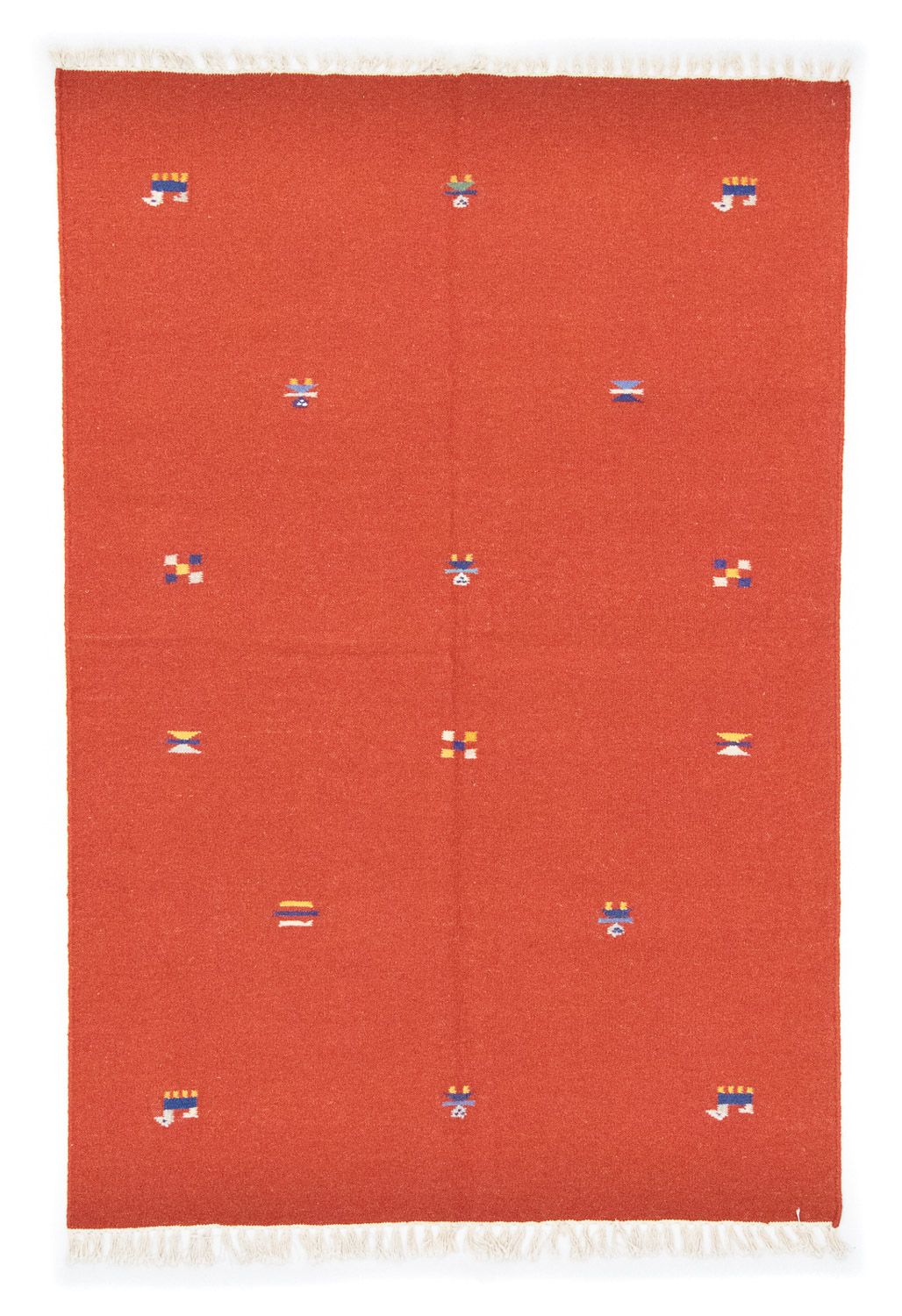 Kelim Rug - Trendy - 200 x 140 cm - orange