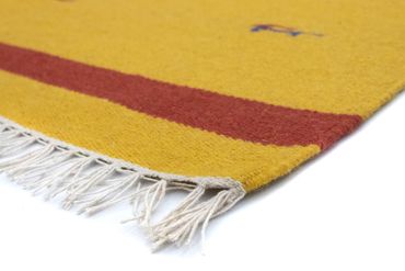 Kelim Rug - Trendy - 180 x 120 cm - yellow