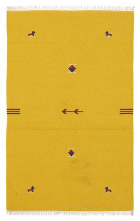 Kelim Rug - Trendy - 180 x 120 cm - yellow