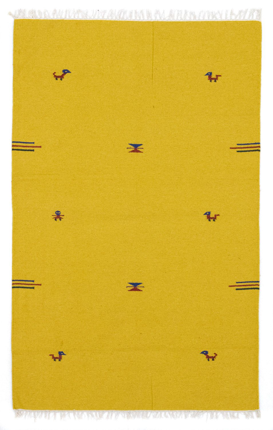 Kelim Rug - Trendy - 180 x 120 cm - yellow