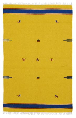 Kelim Rug - Trendy - 180 x 120 cm - yellow