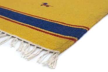 Kelim Rug - Trendy - 180 x 120 cm - yellow