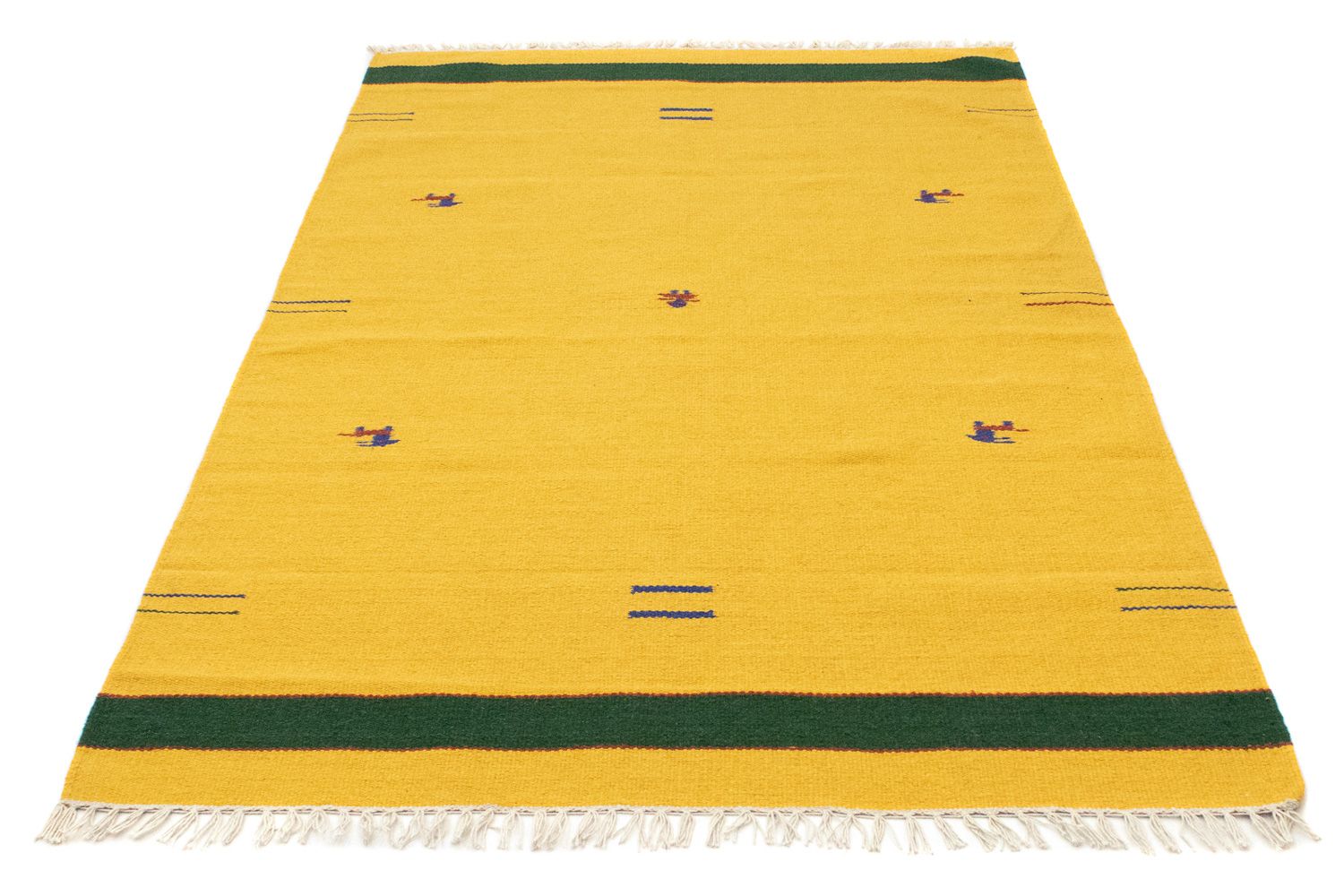 Kelim Rug - Trendy - 180 x 120 cm - yellow