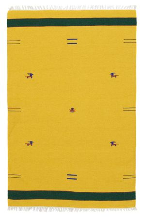 Kelim Rug - Trendy - 180 x 120 cm - yellow