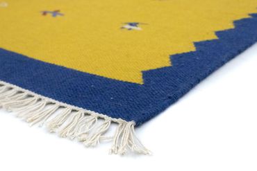 Kelim Rug - Trendy - 180 x 120 cm - yellow