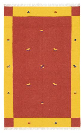 Kelim Rug - Trendy - 180 x 120 cm - red