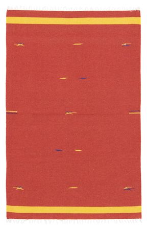 Kelim Rug - Trendy - 180 x 120 cm - red