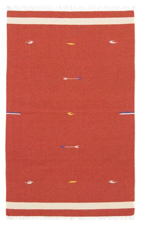 Kelim Rug - Trendy - 180 x 120 cm - red