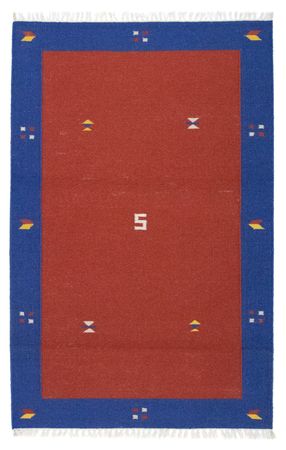 Kelim Rug - Trendy - 180 x 120 cm - red