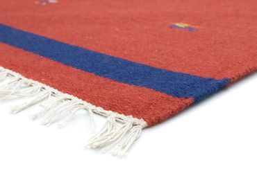 Kelim Rug - Trendy - 180 x 120 cm - red