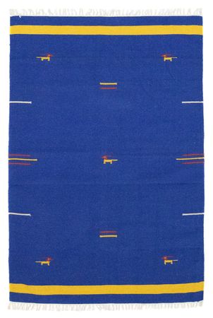 Kelim Rug - Trendy - 180 x 120 cm - blue