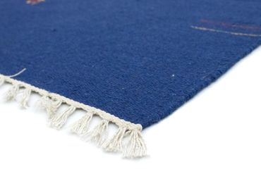 Kelim Rug - Trendy - 180 x 120 cm - blue