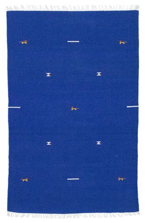 Kelim Rug - Trendy - 180 x 120 cm - blue