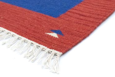 Kelim Rug - Trendy - 180 x 120 cm - blue