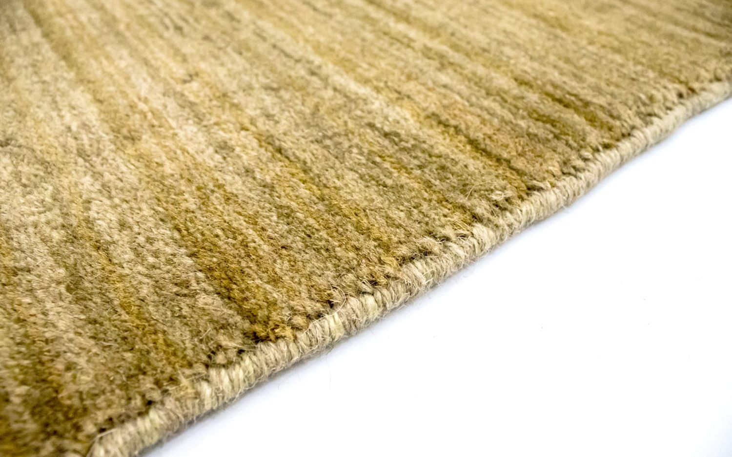 Wool Rug - 187 x 121 cm - brown