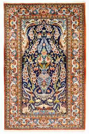 Perser Rug - Isfahan - Premium - 160 x 106 cm - dark blue