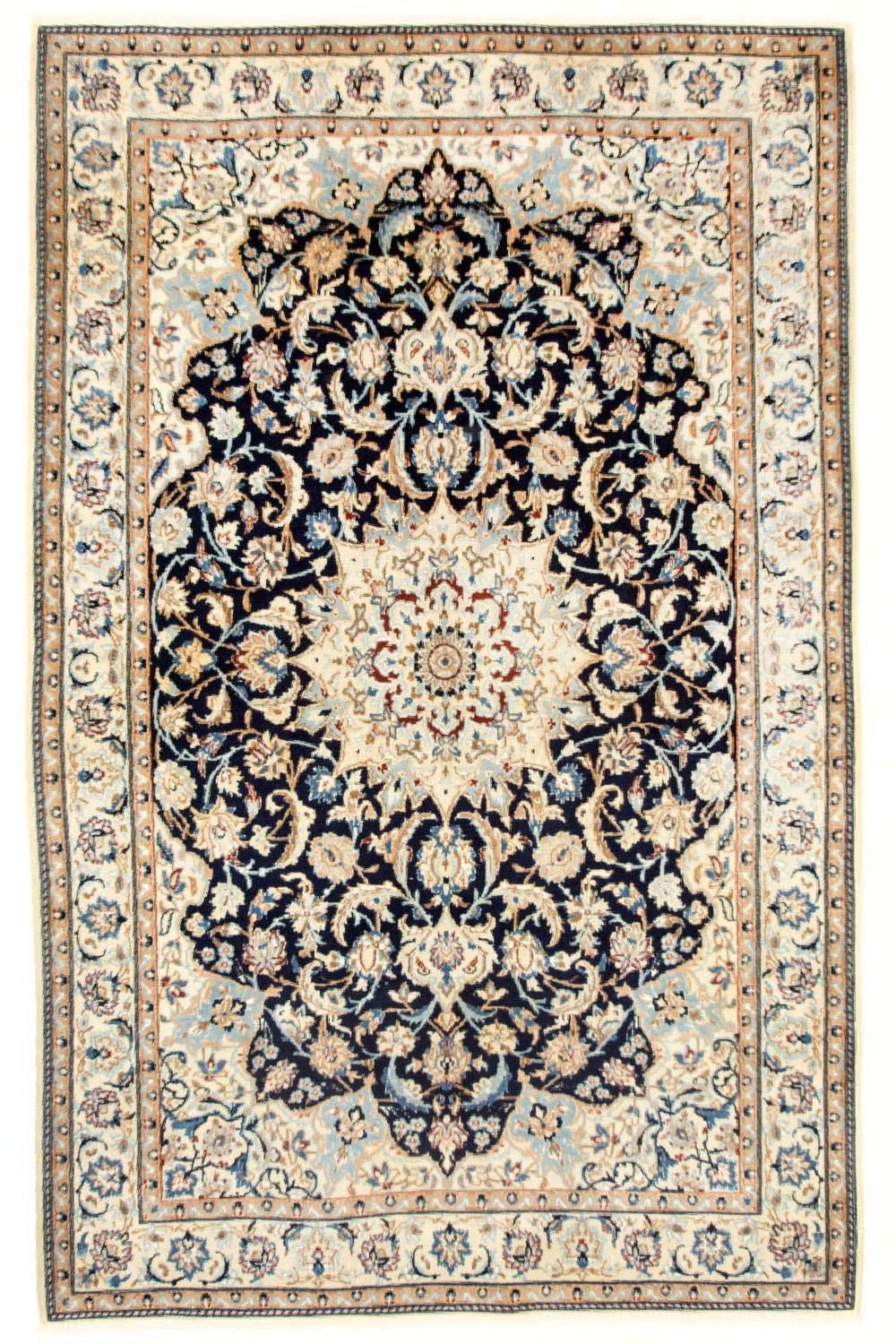 Perser Rug - Nain - Royal - 236 x 147 cm - dark blue