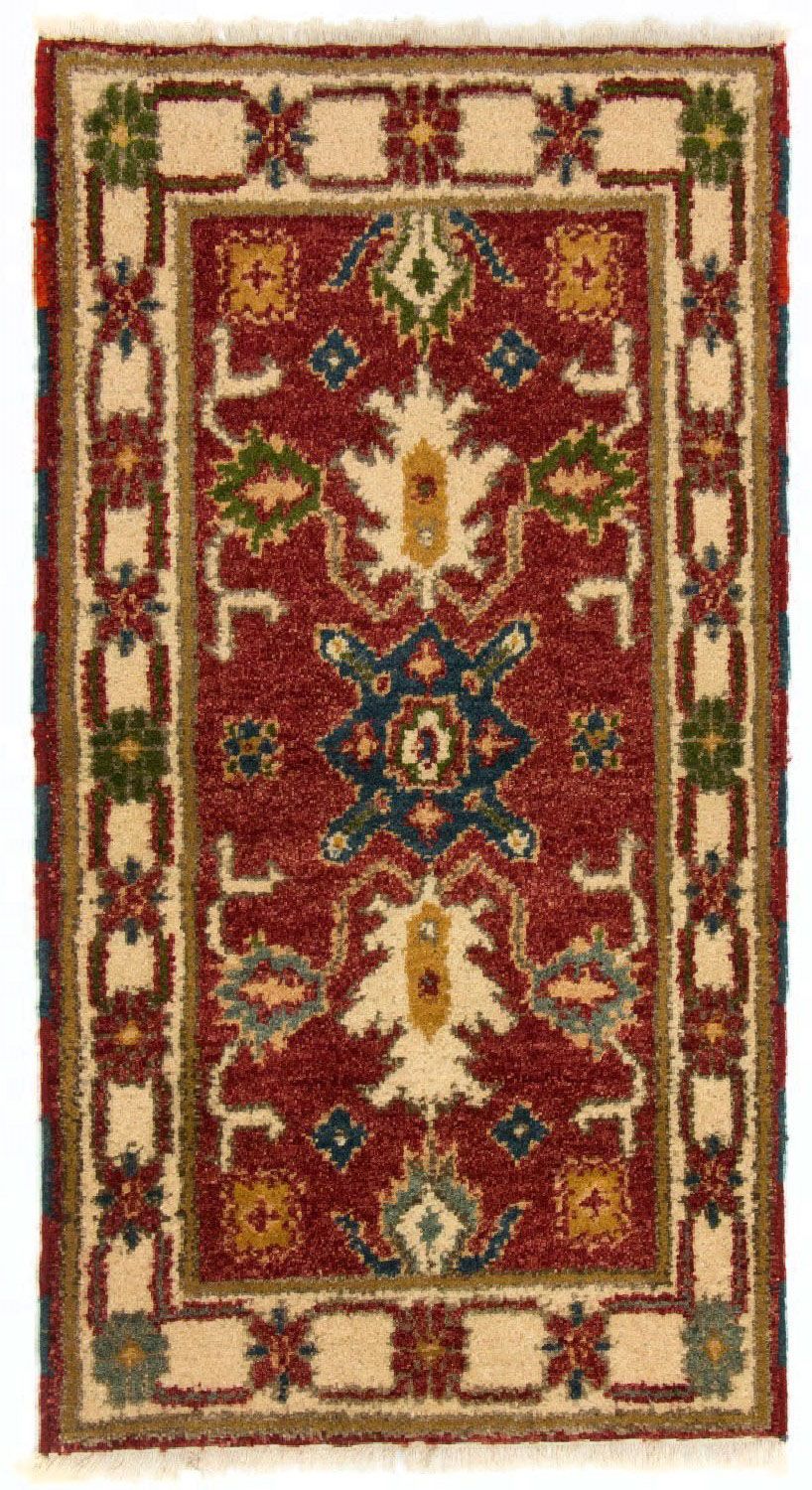 Oriental Rug - 124 x 67 cm - red