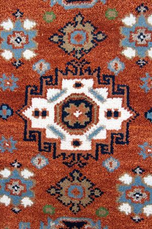 Oriental Rug - 115 x 64 cm - rust