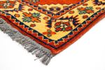 Runner Afghan Rug - Hatschlu - 296 x 88 cm - red