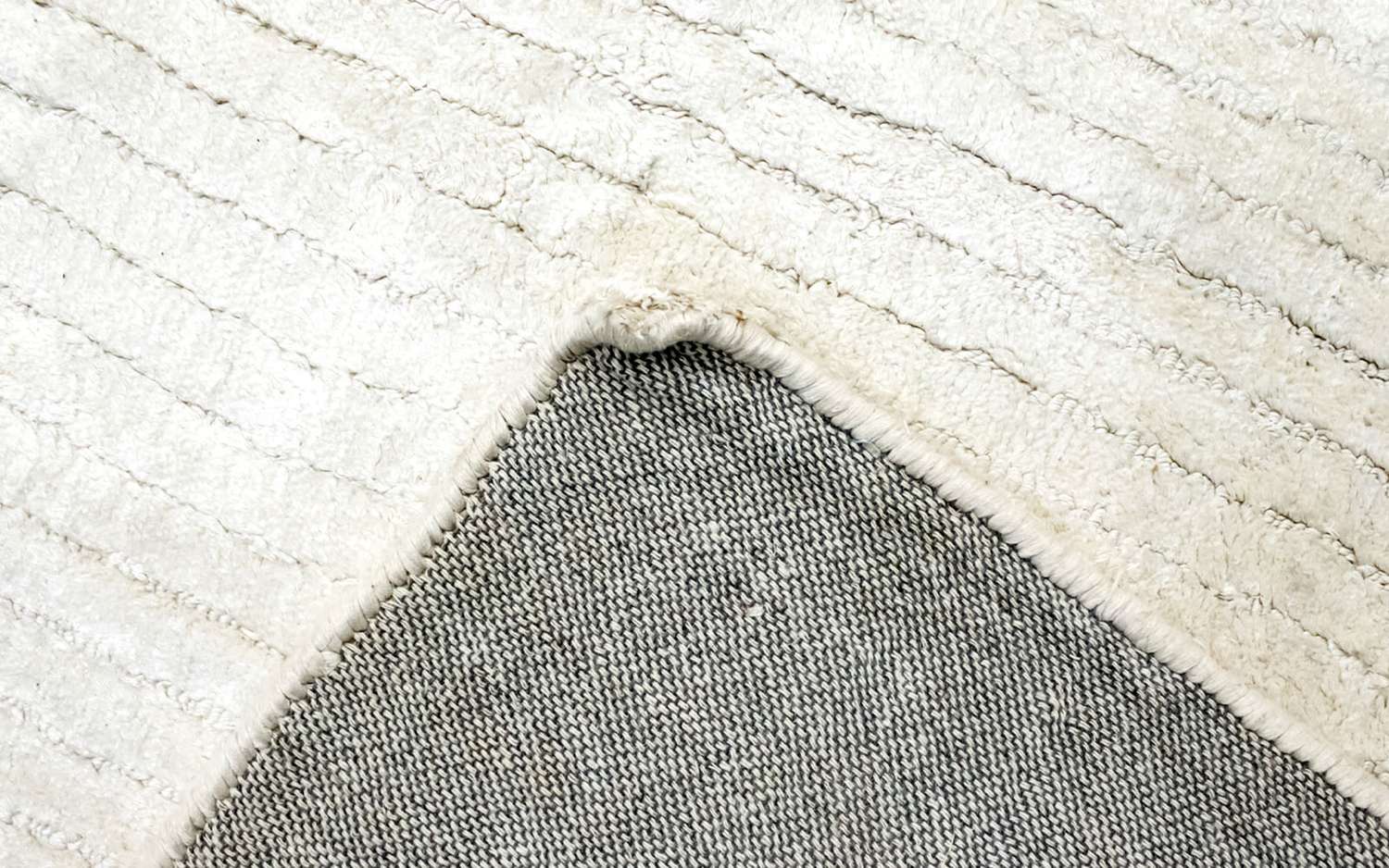 Wool Rug - 155 x 89 cm - beige