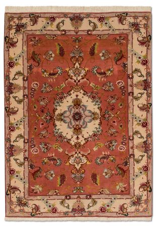 Perser Rug - Tabriz - Royal - 147 x 104 cm - terracotta