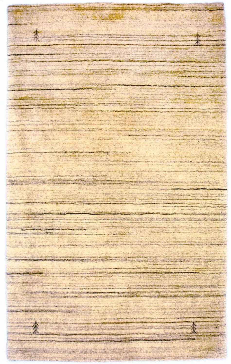 Runner Wool Rug - 175 x 105 cm - multicolored