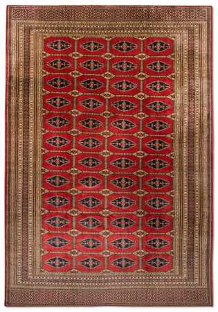 Afghan Rug - Bukhara - 292 x 188 cm - red