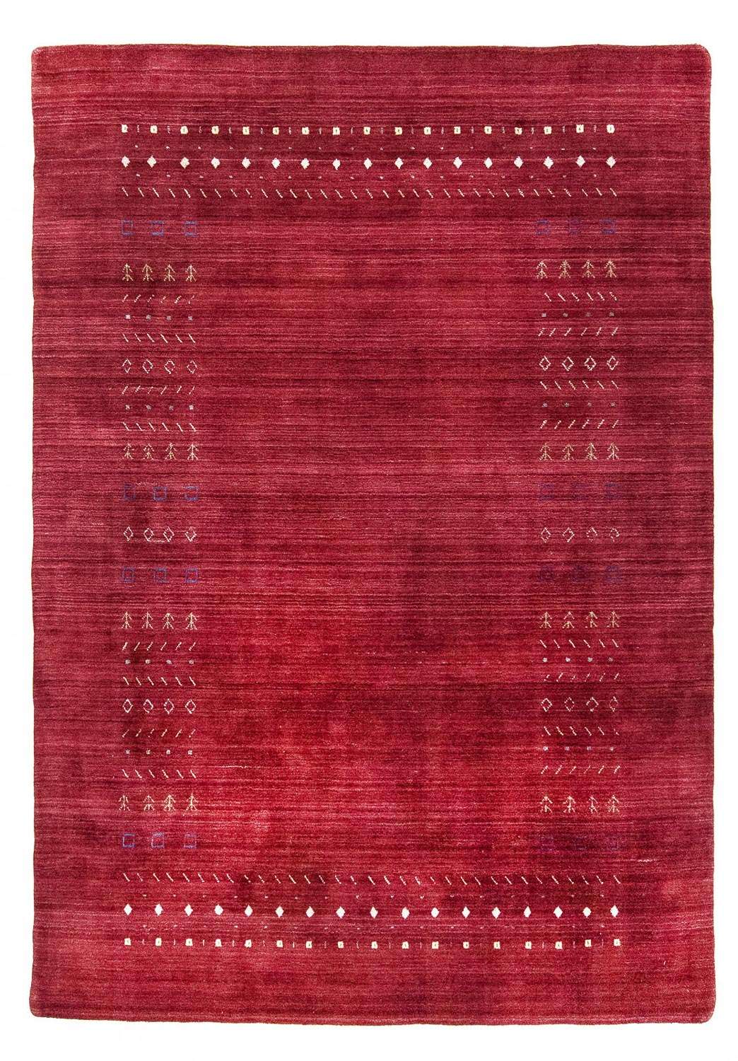 Wool Rug - 240 x 170 cm - red
