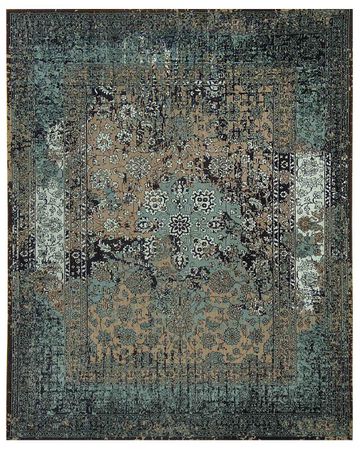 Runner Vintage Rug - 300 x 80 cm - blue