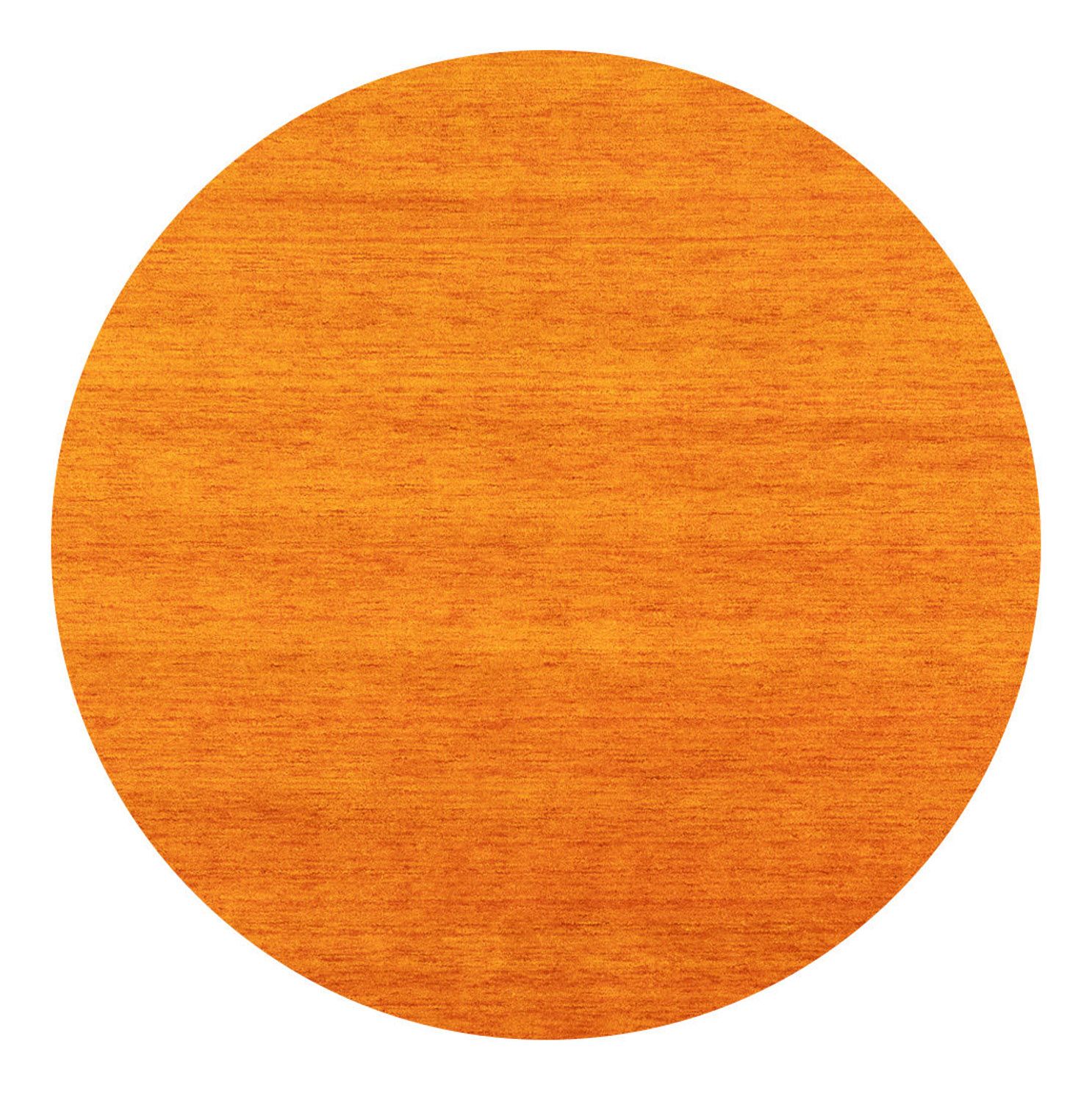 Gabbeh Rug - Softy - Uni - round