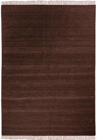 Kelim Rug - Trendy - 200 x 140 cm - dark brown