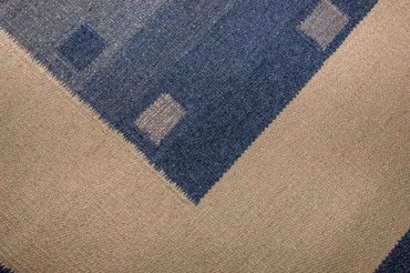 Runner Kelim Rug - Trendy - 250 x 80 cm - blue