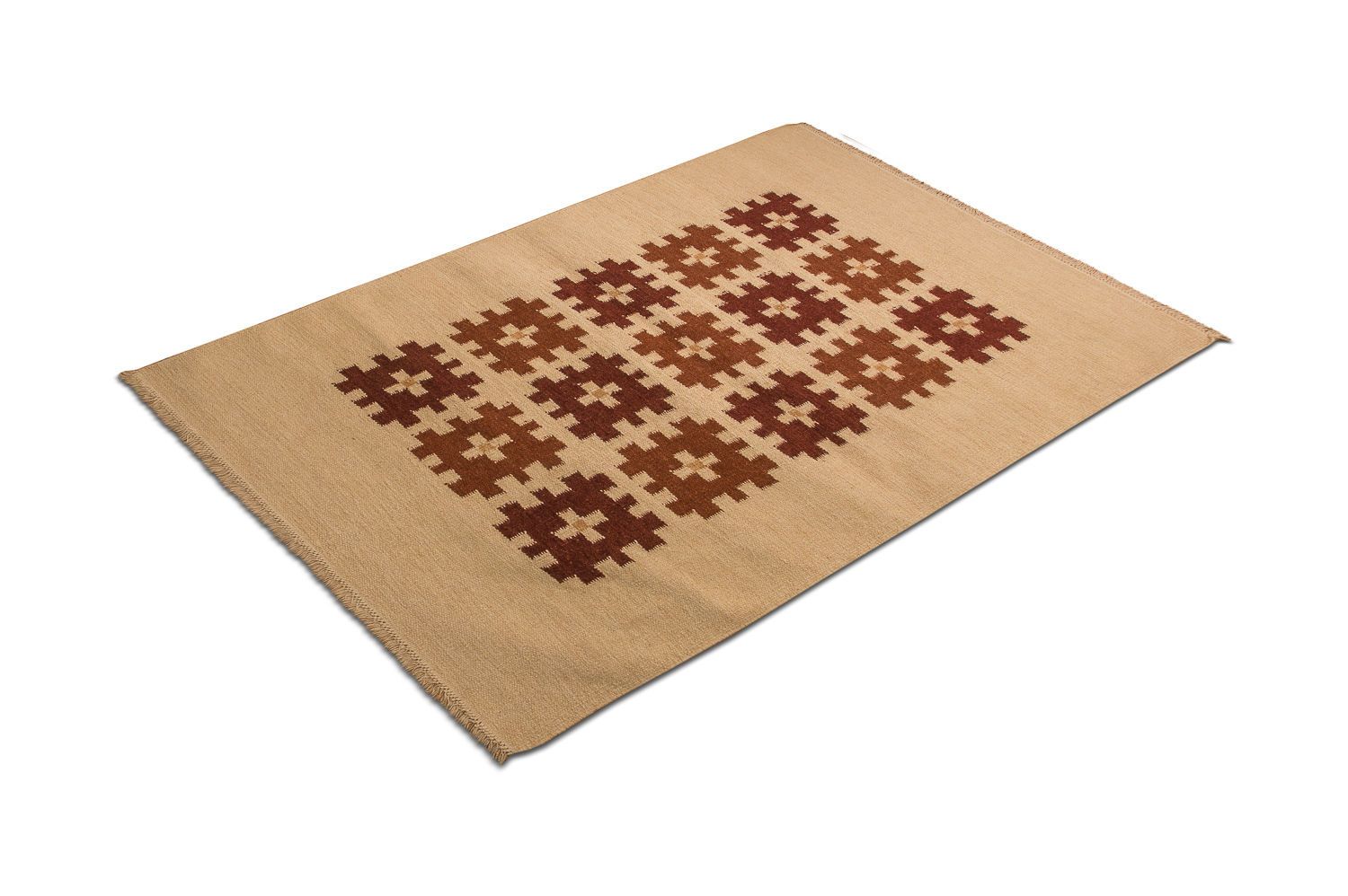Kelim Rug - Trendy - 180 x 120 cm - red