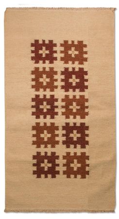 Runner Kelim Rug - Trendy - 250 x 80 cm - red