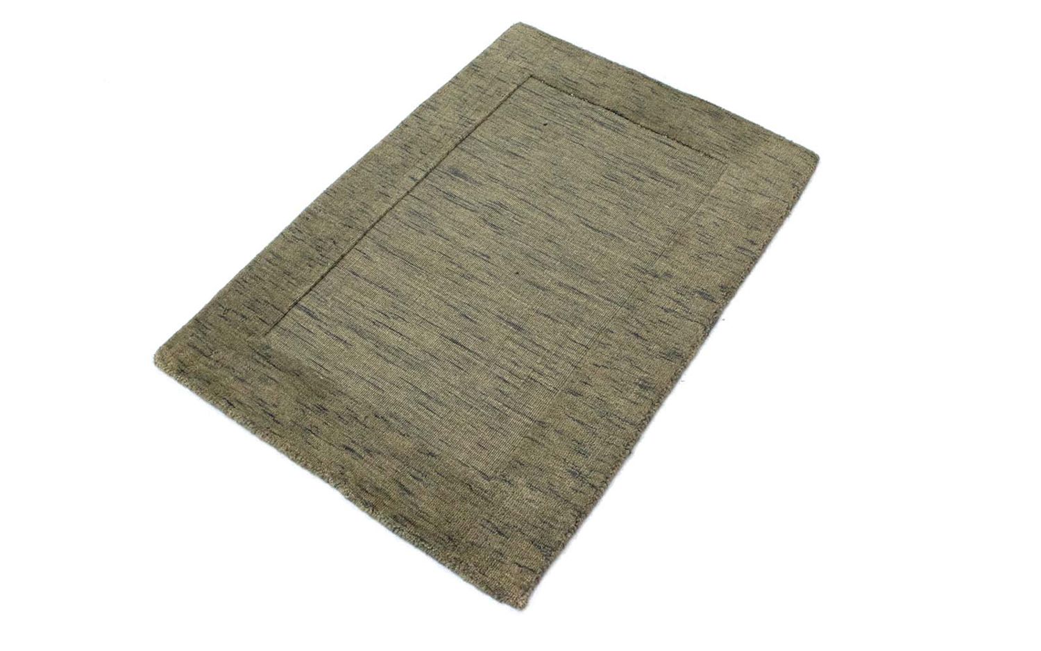 Wool Rug - 90 x 60 cm - grey