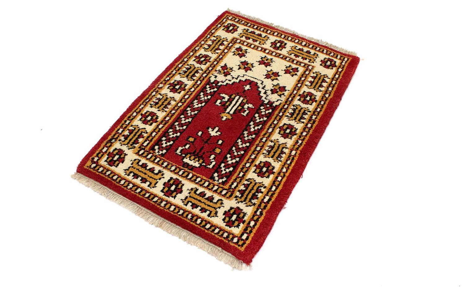 Oriental Rug - 90 x 60 cm - red