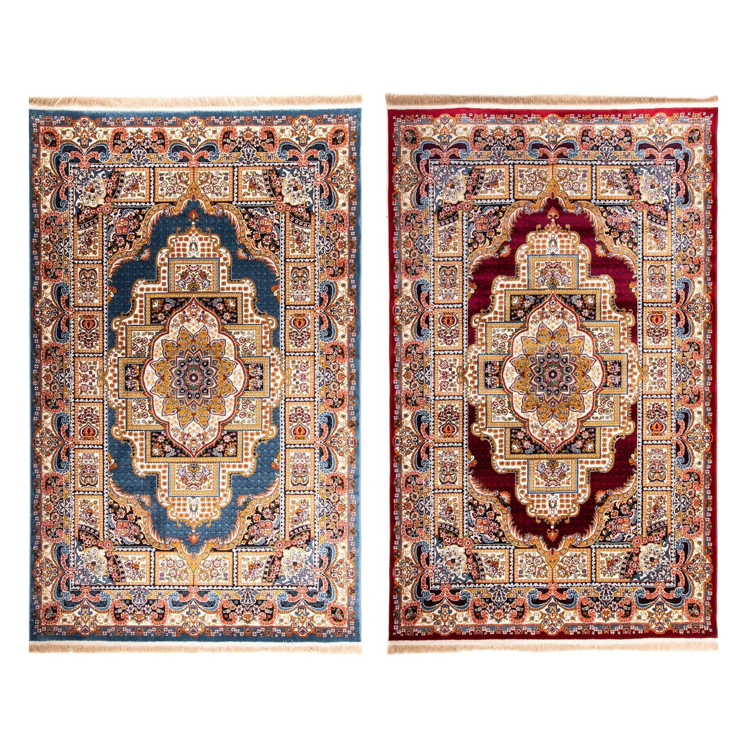 Oriental Woven Rug - Hesar - rectangle