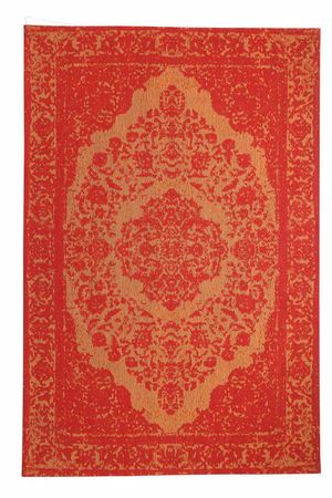 Designer Rug - 200 x 140 cm - red