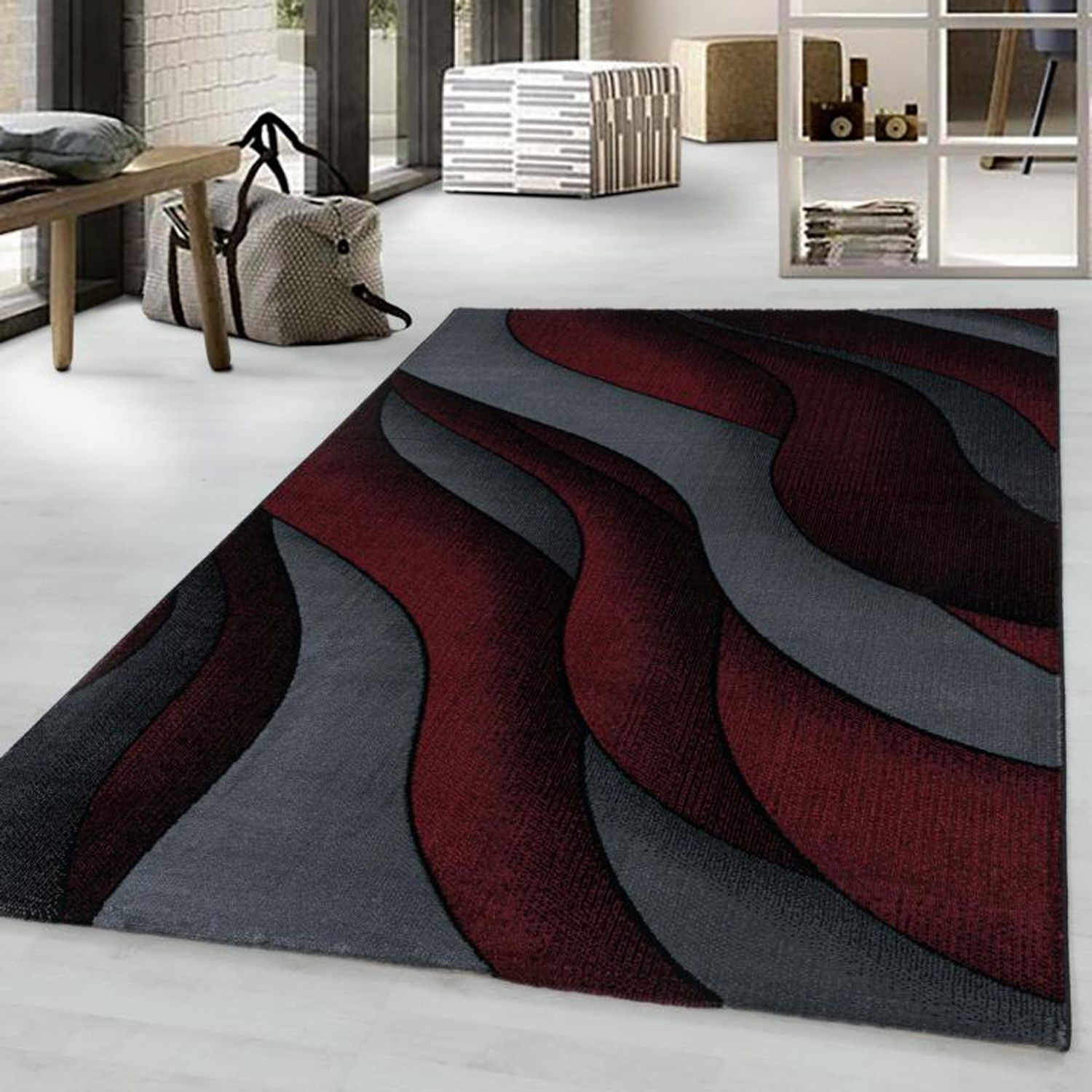 Low-Pile Rug - Cara - runner