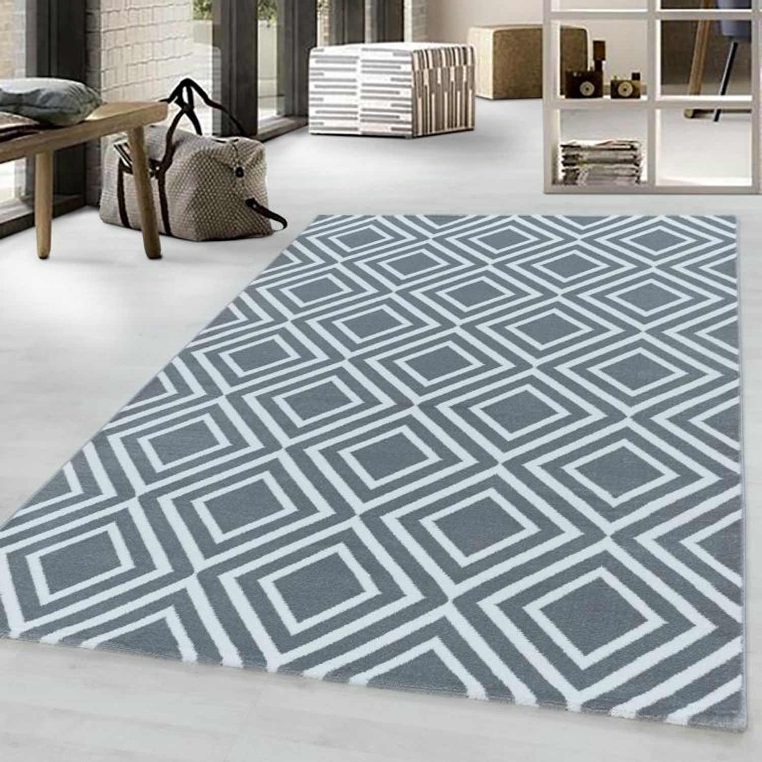 Low-Pile Rug - Carla - runner