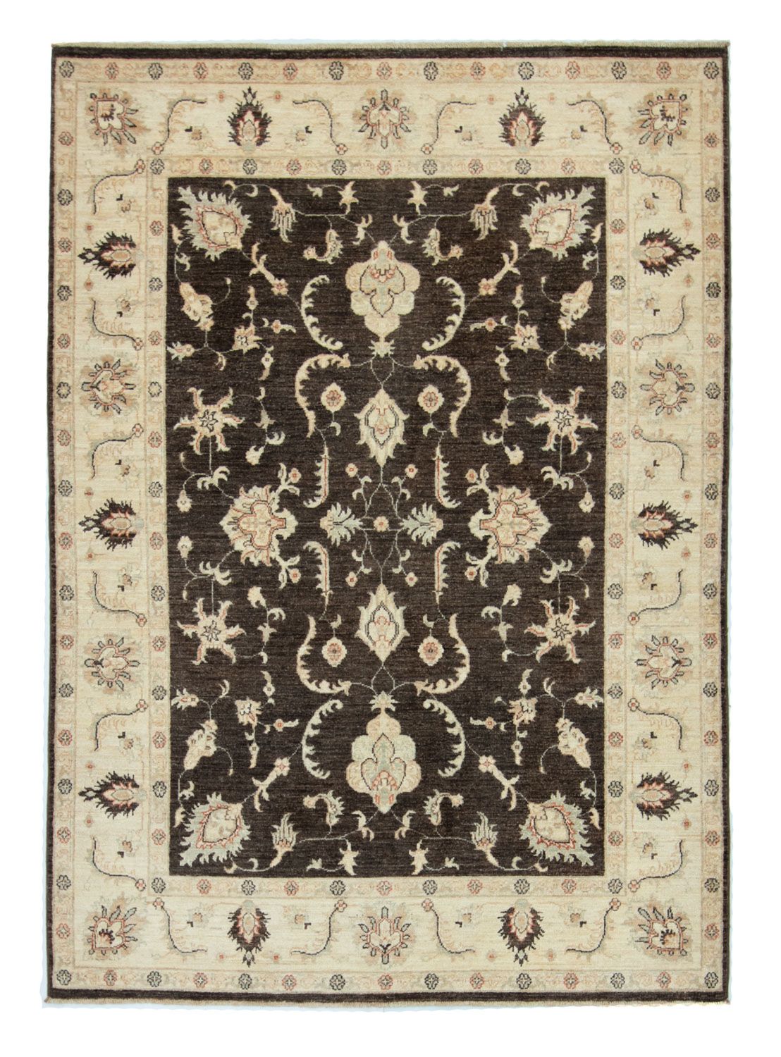 Ziegler Rug - 204 x 146 cm - brown