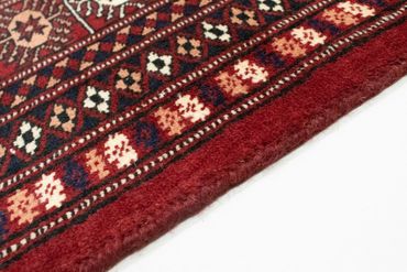 Afghan Rug - Bukhara - 238 x 200 cm - red