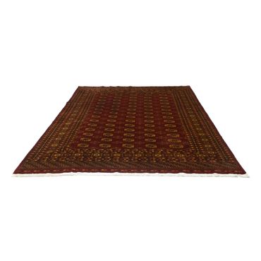 Afghan Rug - Bukhara - 248 x 197 cm - red