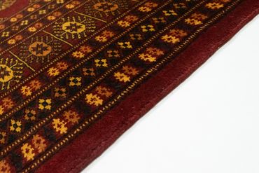 Afghan Rug - Bukhara - 248 x 197 cm - red