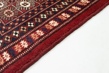 Afghan Rug - Bukhara - 241 x 197 cm - red