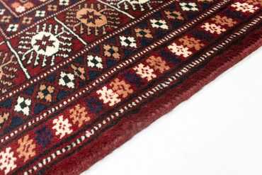 Afghan Rug - Bukhara - 186 x 121 cm - red