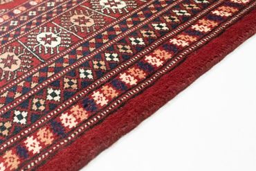 Afghan Rug - Bukhara - 244 x 198 cm - red