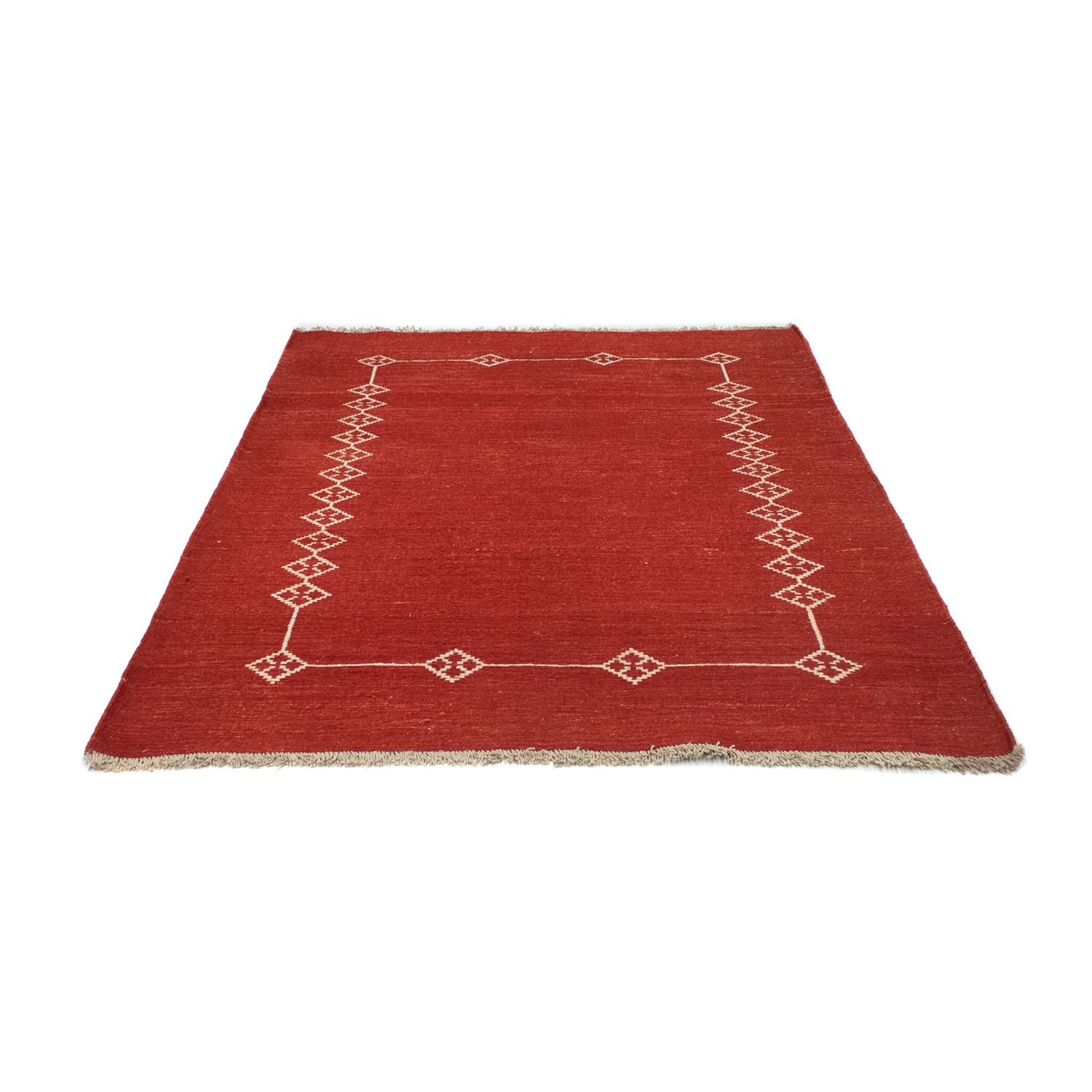 Gabbeh Rug - Perser - 194 x 150 cm - red